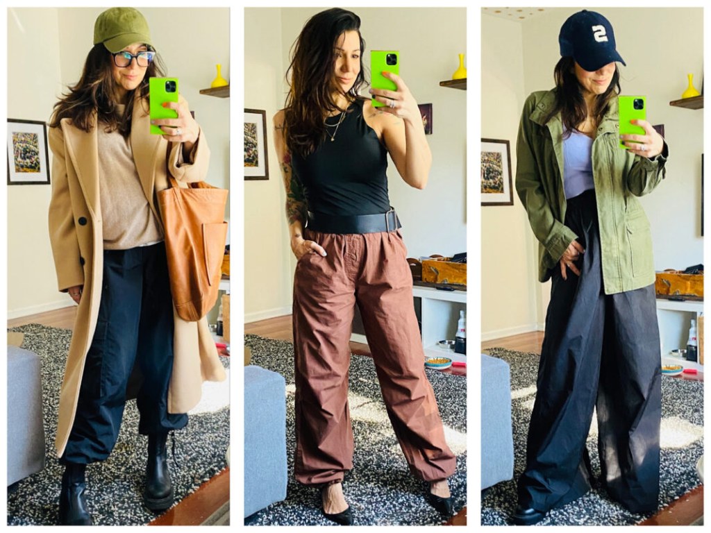 Picture of: How To Wear Parachute Pants Now: Modern + Cool – The Mom Edit