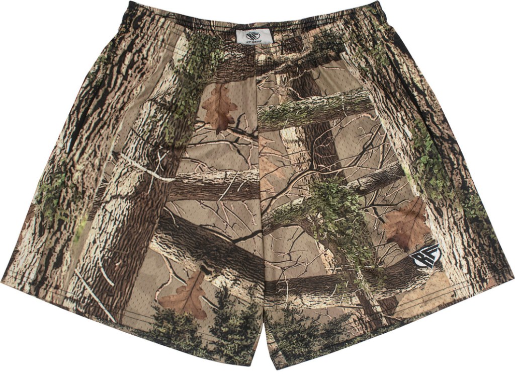 Picture of: RF Mesh Tree Camo Shorts .