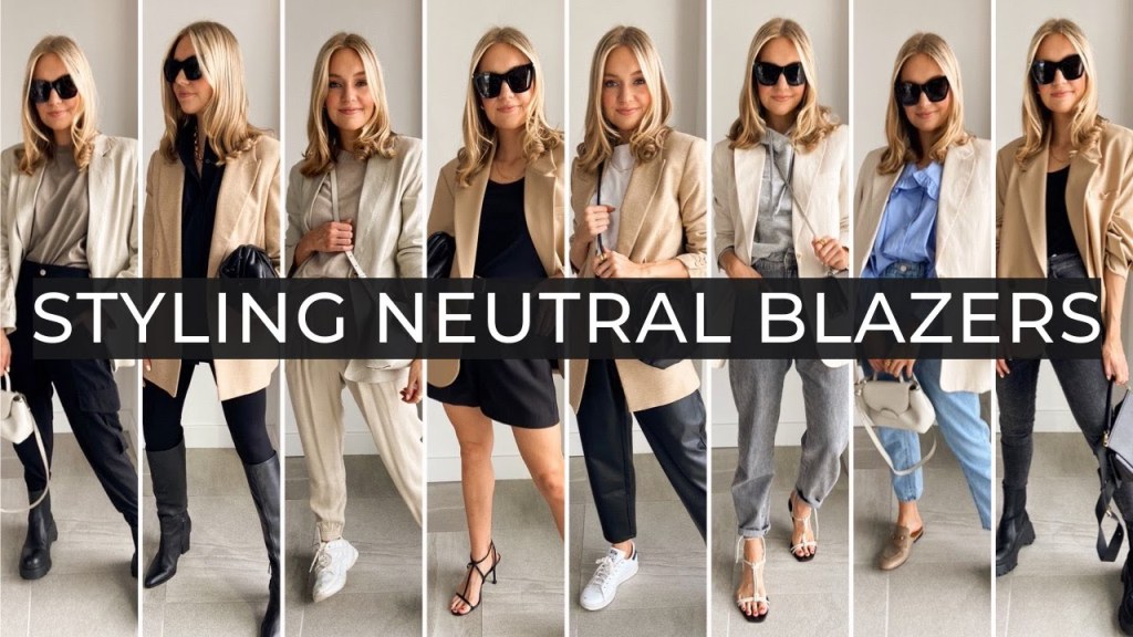 Picture of: STYLING NEUTRAL BLAZERS FOR AUTUMN   DAY & EVENING LOOKS