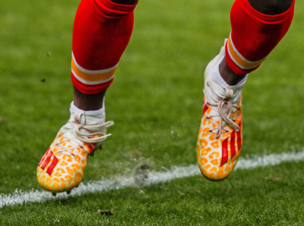 Picture of: What Pros Wear: Tyreek Hill’s Adidas adiZero X Cleats – What Pros Wear