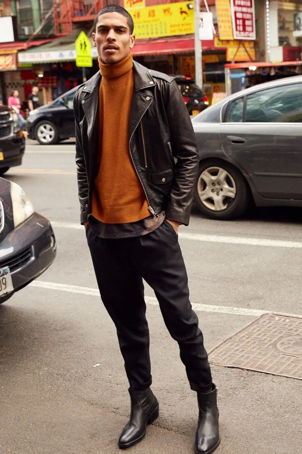 Picture of: What To Wear With A Leather Jacket:  Modern Looks For Men